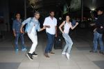 Varun Dhawan, Shraddha Kapoor and Prabhudeva danced at the airport for our shutterbug on 13th June 2015